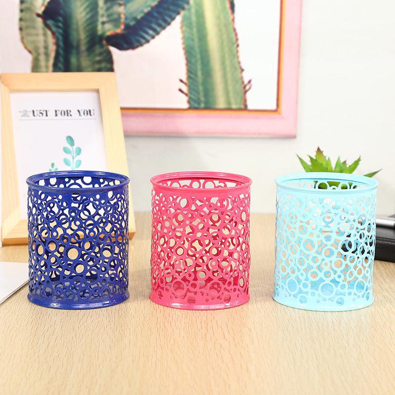 Elegant Decorative Metal Pen Holder Bowlift