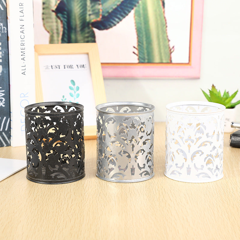 Decorative Metal Pencil Holder Bowlift