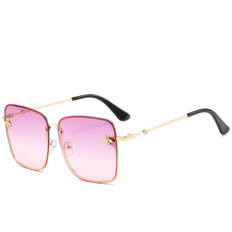 Luxury Oversized Geometric Frame Sunglasses Bowlift