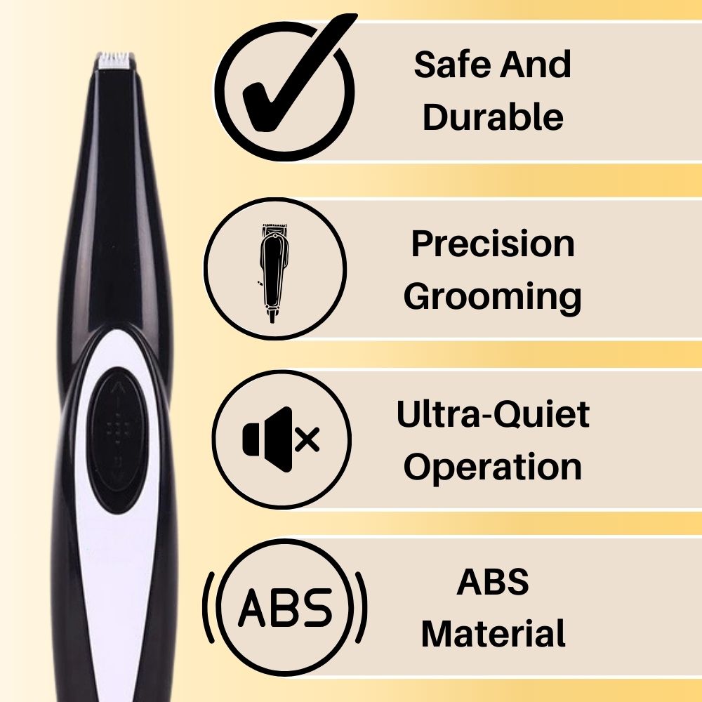 BowLift | Pet Trimmer FellEase | Whisper Quiet & Precise | Safe Cutting | Ergonomic