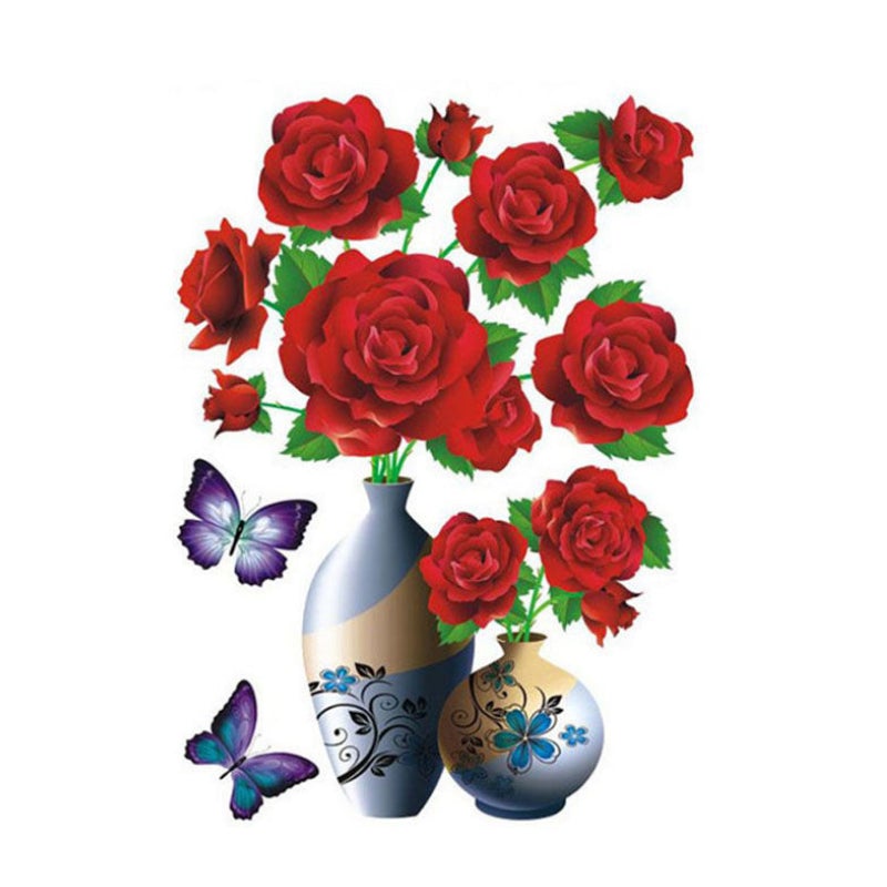 DIY Plant Vase 3D Stereo Stickers Self-Adhesive | Bowlift