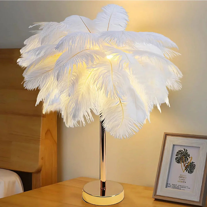 Atmospheric Feather Palm Tree Lamp - LumaPalm | Bowlift