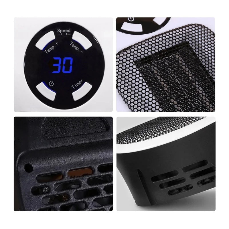 Portable electric heater - Always a warm temperature everywhere | Bowlift