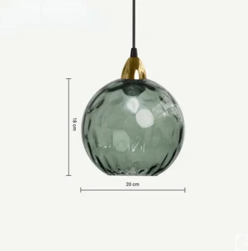 Glass Sphere Pendant Lamp - LumiSphere | Bowlift