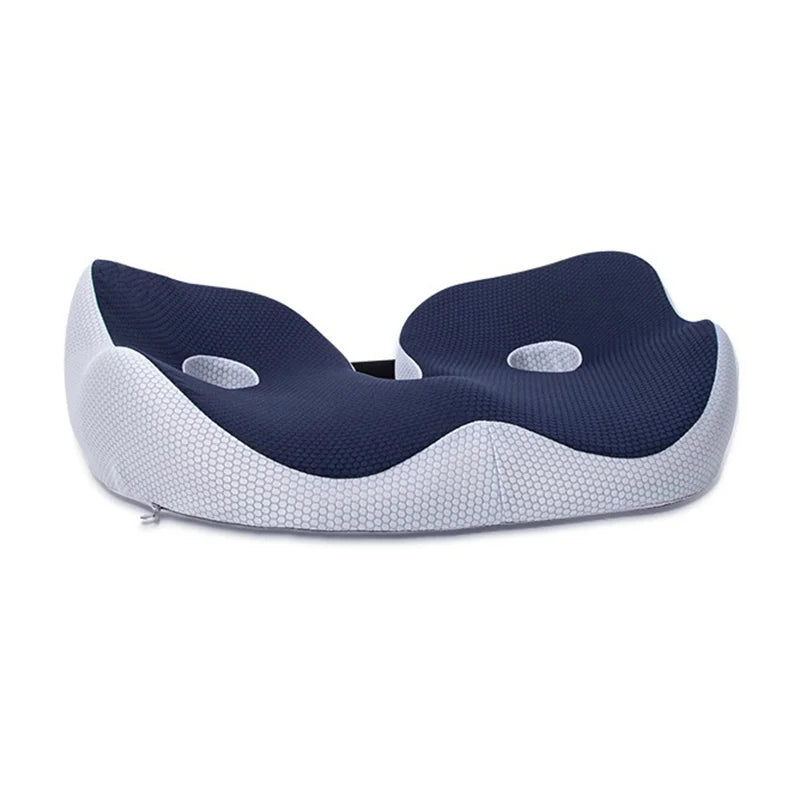 BowLift | Adjustable Memory Foam Seat Cushion for Sit Bone Relief | Ergonomic Design for Office Chair and Car Use