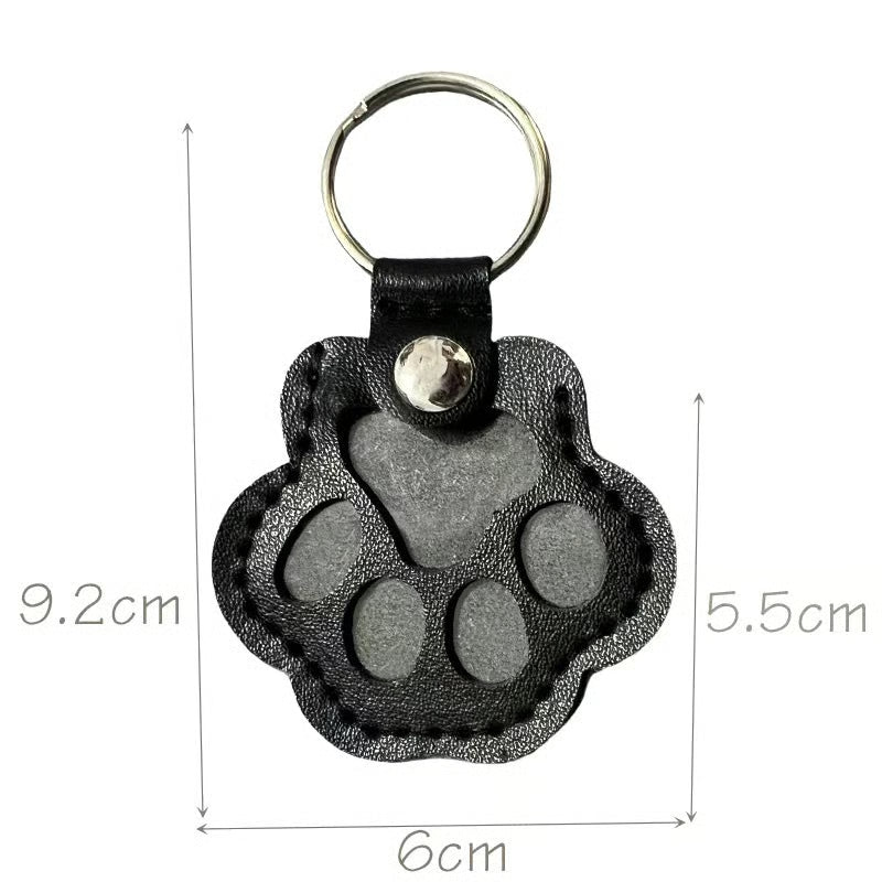 BowLift | PawMemorie Keychain – Memorial Pendant with Paw Print and Inner Compartment