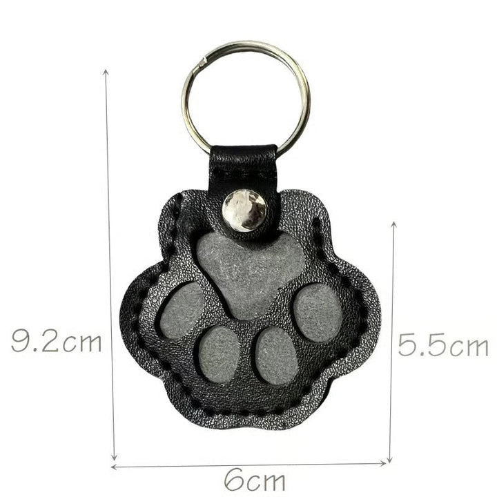 BowLift | PawMemorie Keychain – Memorial Pendant with Paw Print and Inner Compartment