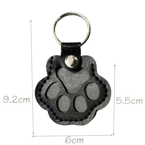 BowLift | PawMemorie Keychain – Memorial Pendant with Paw Print and Inner Compartment