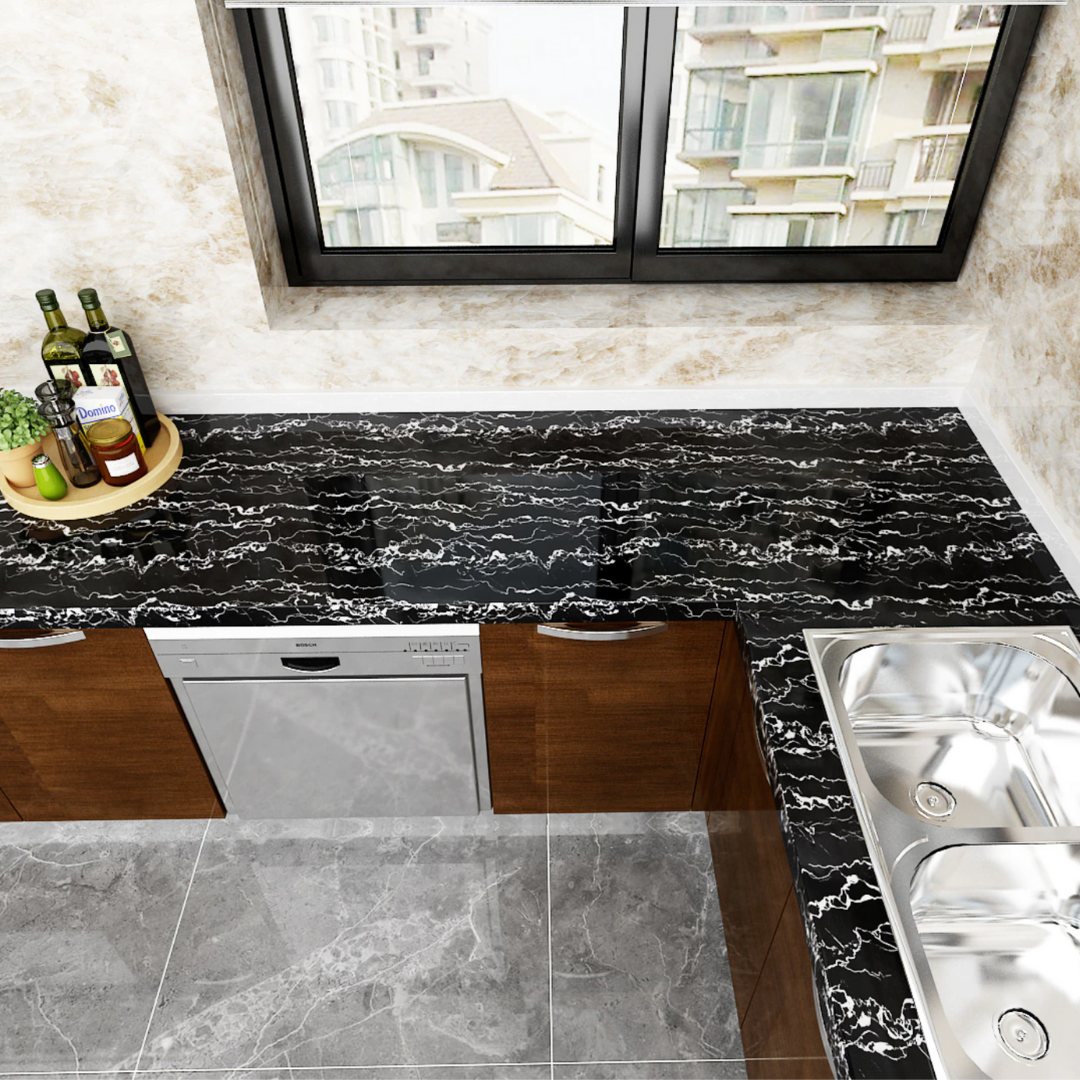 BowLift | Eindhoven MarbleLook | Beautiful decoration for any surface! Waterproof & Oilproof