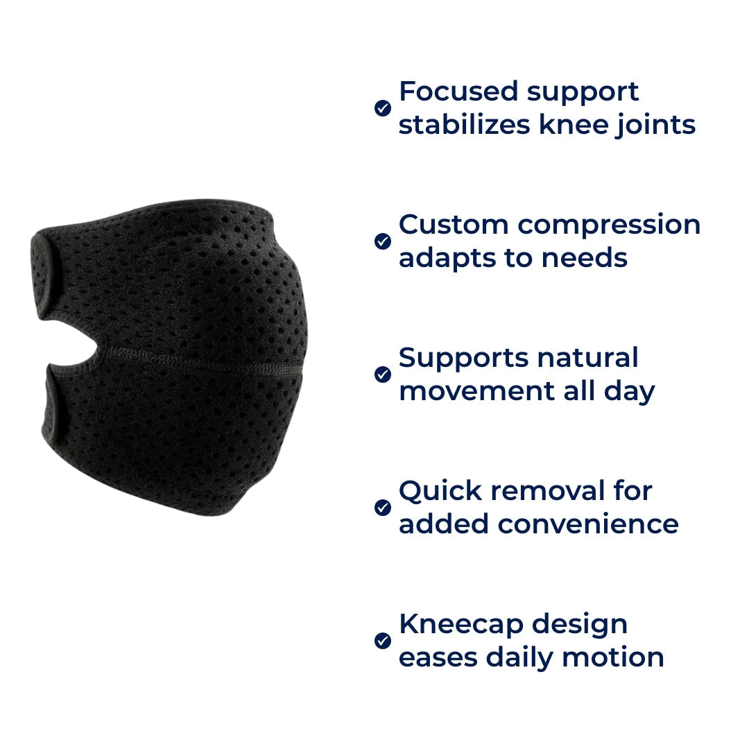 Joint Stabilisation – Breathable Knee Pad – Relieves Pain – Boosts Mobility – All-Day Comfort Bowlift