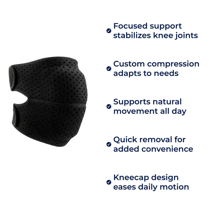 Joint Stabilisation – Breathable Knee Pad – Relieves Pain – Boosts Mobility – All-Day Comfort Bowlift