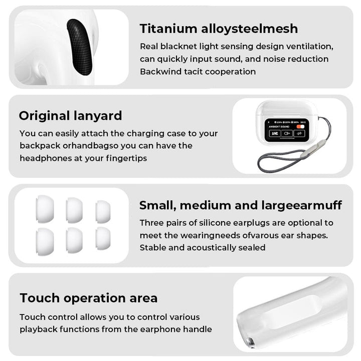 BowLift | Noise Cancelling Bluetooth Earbuds