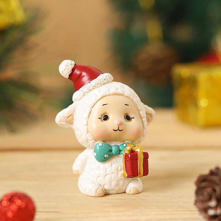 BowLift | Handmade Animal Santa Ornaments