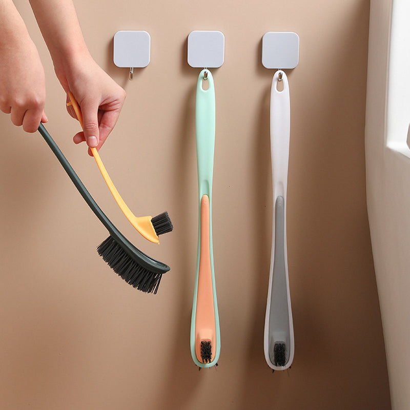 Double-sided Flocking Toilet Cleaning Brush | Bowlift