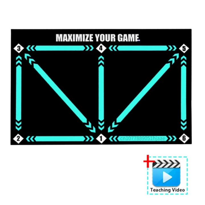 BowLift | Football Pro Training Mat | Anti-Slip, 2x2m Size  for Skill Enhancement and Home Training