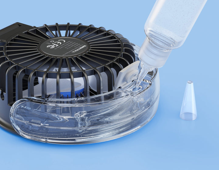 Portable Misting Fan - 180° Foldable | Bowlift