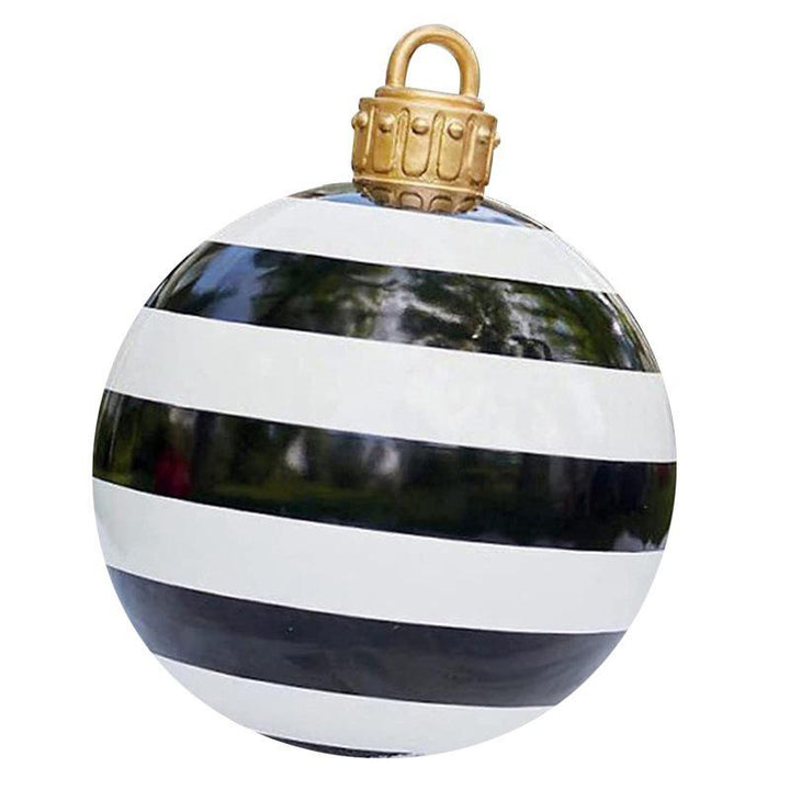 BowLift | Inflatable Christmas Ball Outdoor Decorated