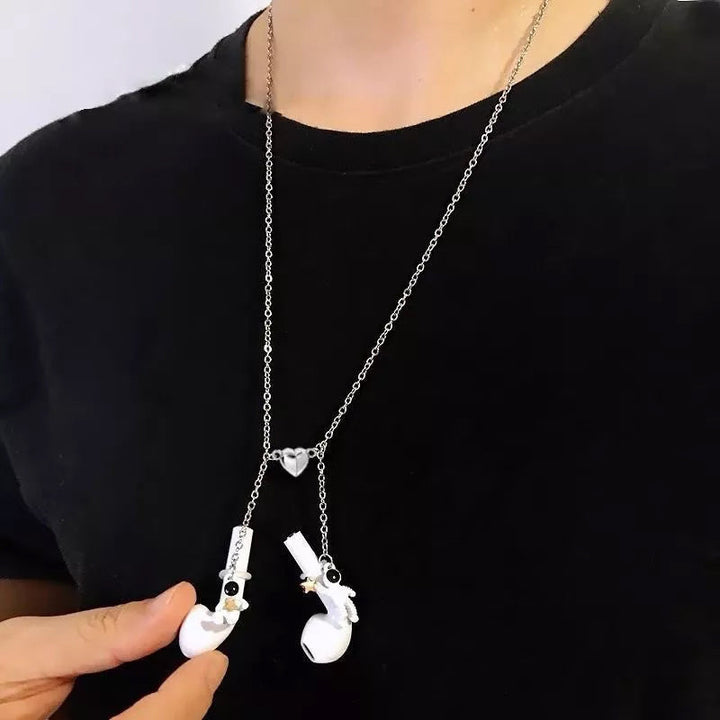 Anti-Loss Magnetic Airpods Necklace Bowlift