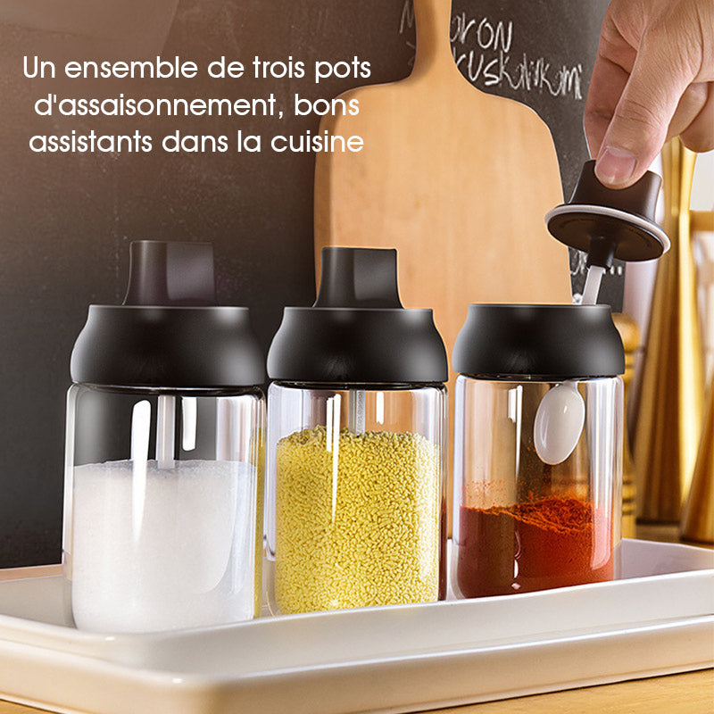 Spice jar with spoon | Bowlift