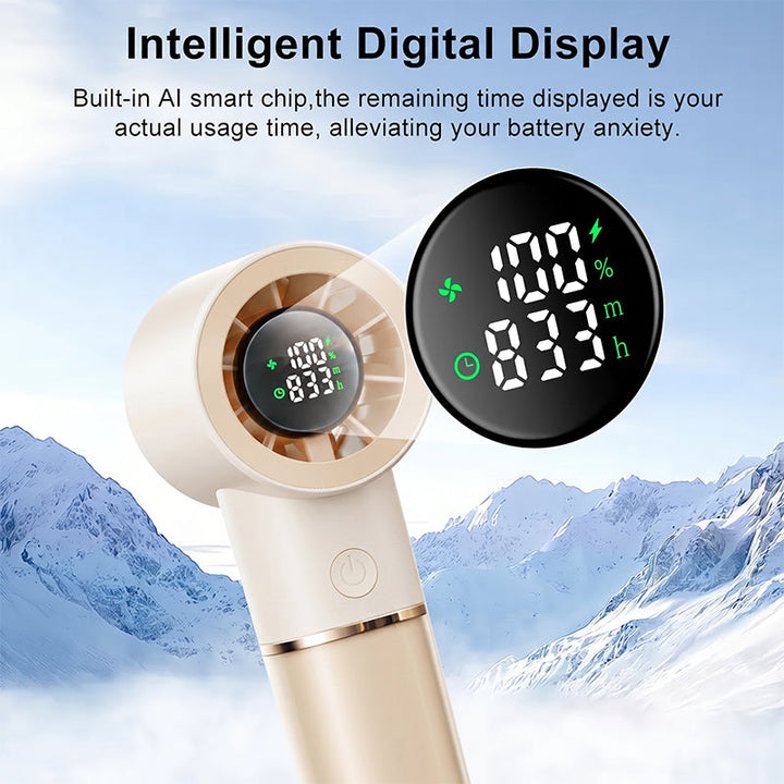 Portable Handheld Rechargeable Personal Cooling Fan | Bowlift