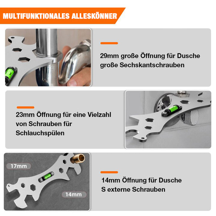 Multifunctional Angle Wrench | Bowlift