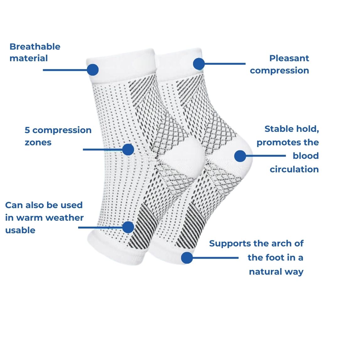 BowLift | Orthopedic Compression Stockings for Varicose Veins Relief - Knee High Support Socks for Improved Circulation