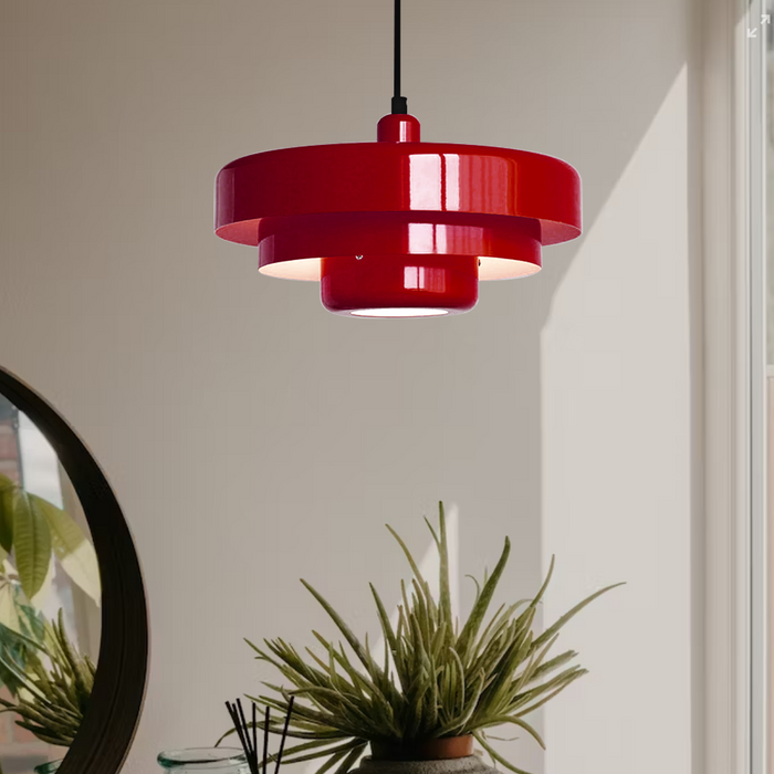 BowLift | LED Italian-Style Pendant Light Fixture - Vintage Hanging Lamp for Kitchen & Dining Room Lighting