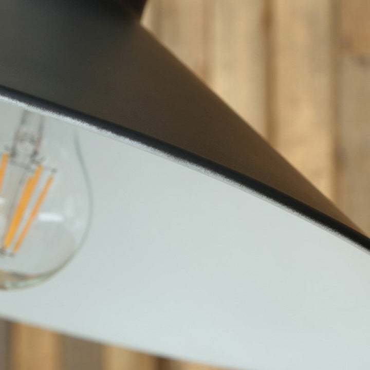 Contemporary Retro Waterproof Iron Round 1-Light Wall Sconce Lamp For Garden | Bowlift