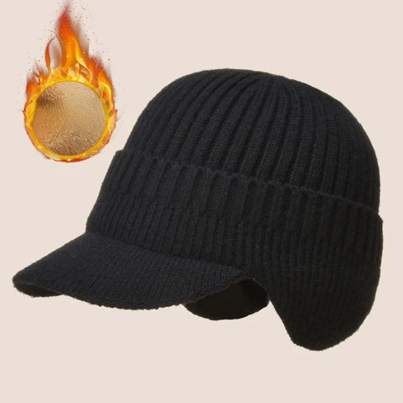 BowLift | Elastic warm ear protection knit cap
