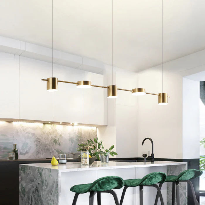 BowLift | Modern Aluminum Pendant Lamp - AuraDrum