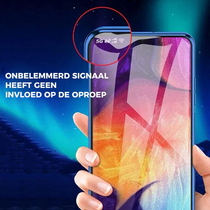 BowLift | Magnetic Tempered Glass Dual-Sided Phone Case for Samsung