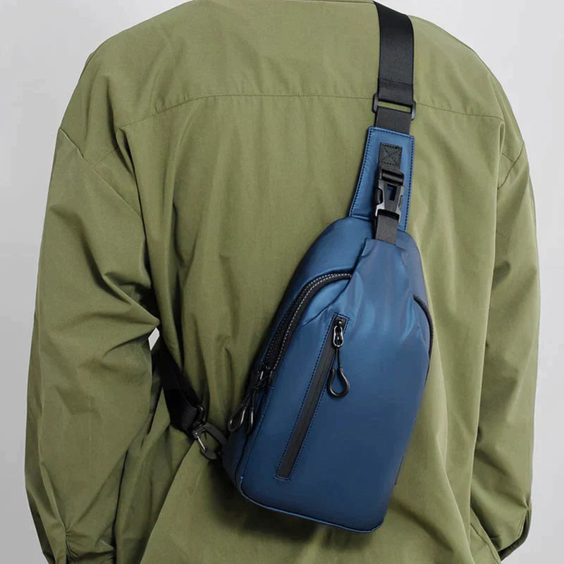 UrbanShield Waterproof Shoulder Bag with Anti-Theft Design | Bowlift