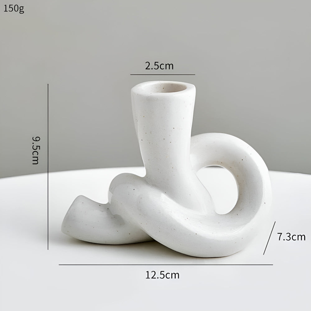 BowLift | Knot Ceramic Candle Holder