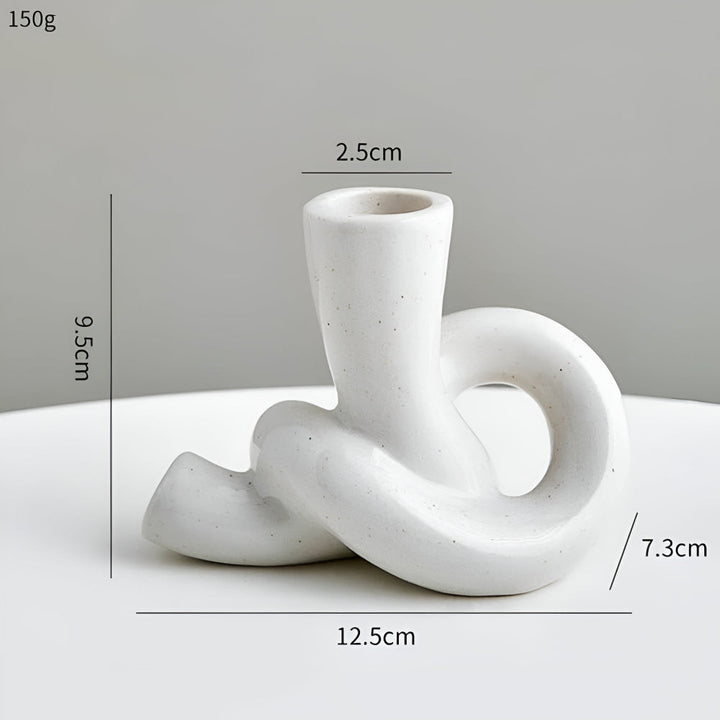 BowLift | Knot Ceramic Candle Holder