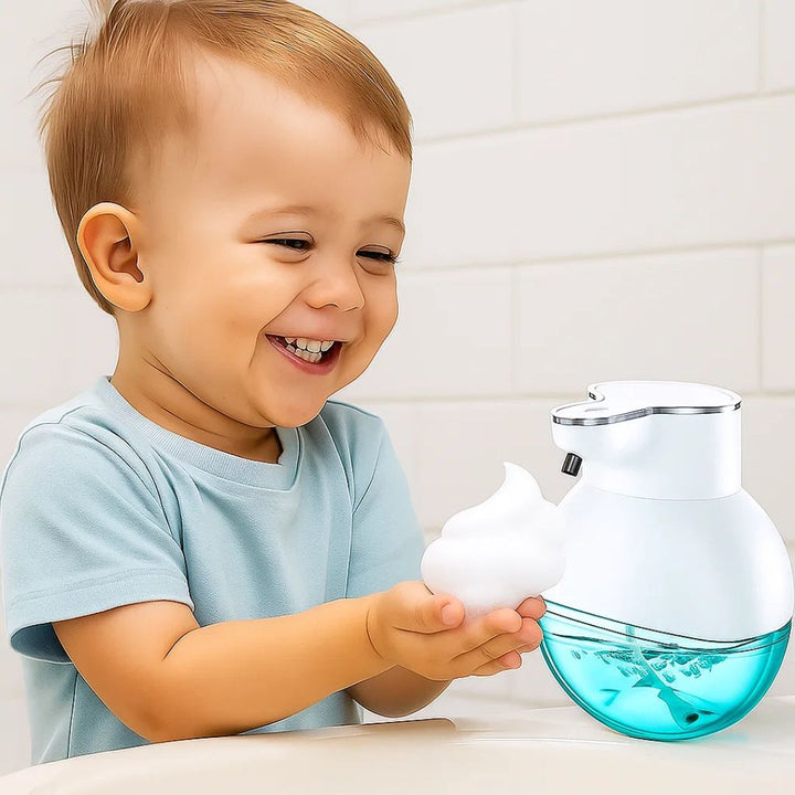 PureFoam | Touchless Foam Soap Dispenser – Infrared Sensor – IPX5 Waterproof – USB Rechargeable Hygiene Bowlift