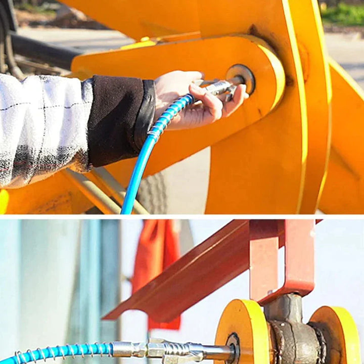 Strong lock on grease couplings | Bowlift