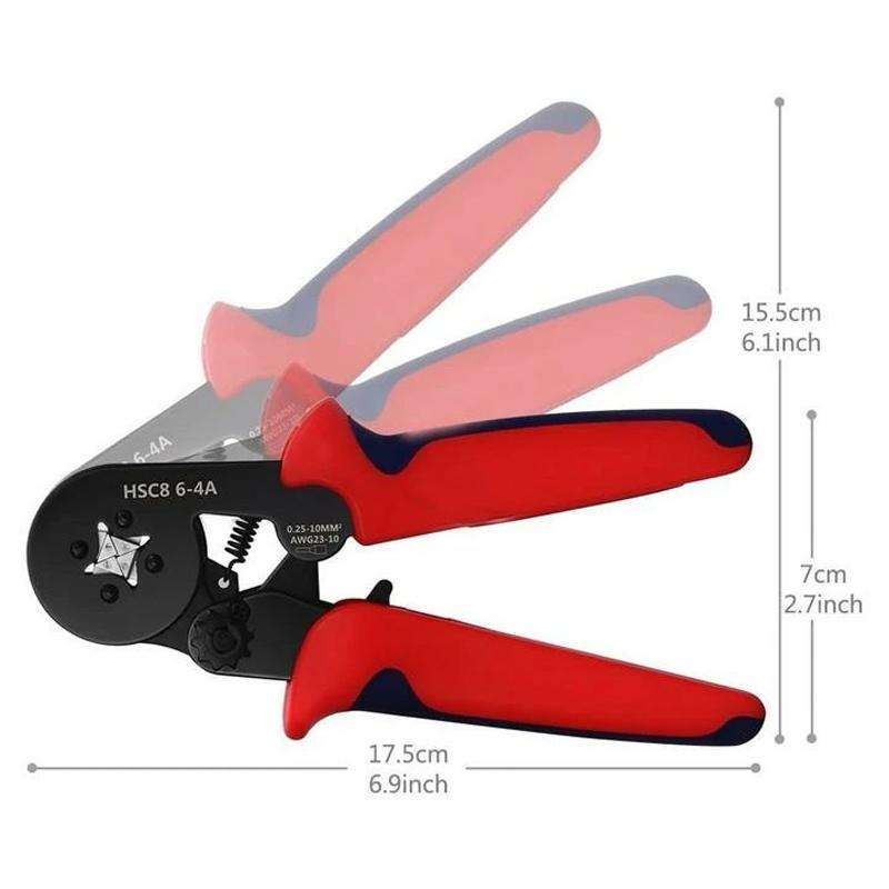 End sleeves crimping tool set with cable lugs | Bowlift