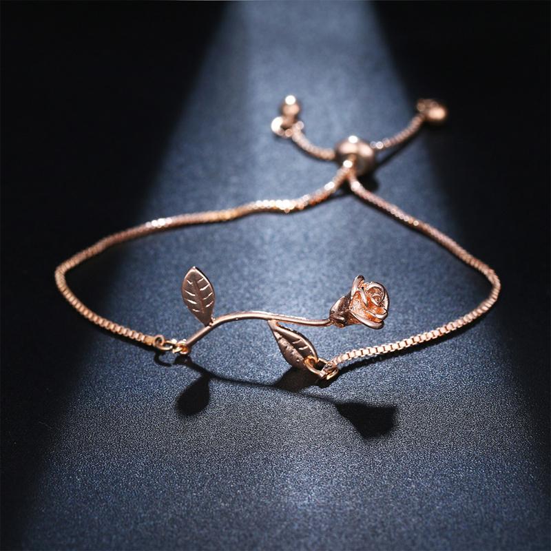 BowLift | Rose Flower Charm Bracelet