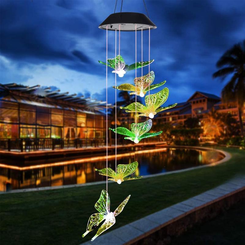 BowLift | Solar-powered butterfly lights