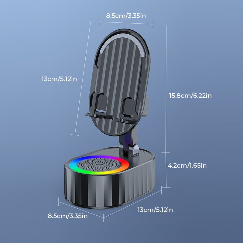 BowLift | Wireless Induction Audio Bluetooth Speaker 5 in 1 Phone Holder