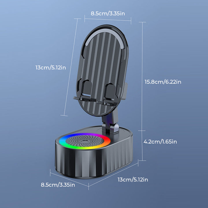 BowLift | Wireless Induction Audio Bluetooth Speaker 5 in 1 Phone Holder