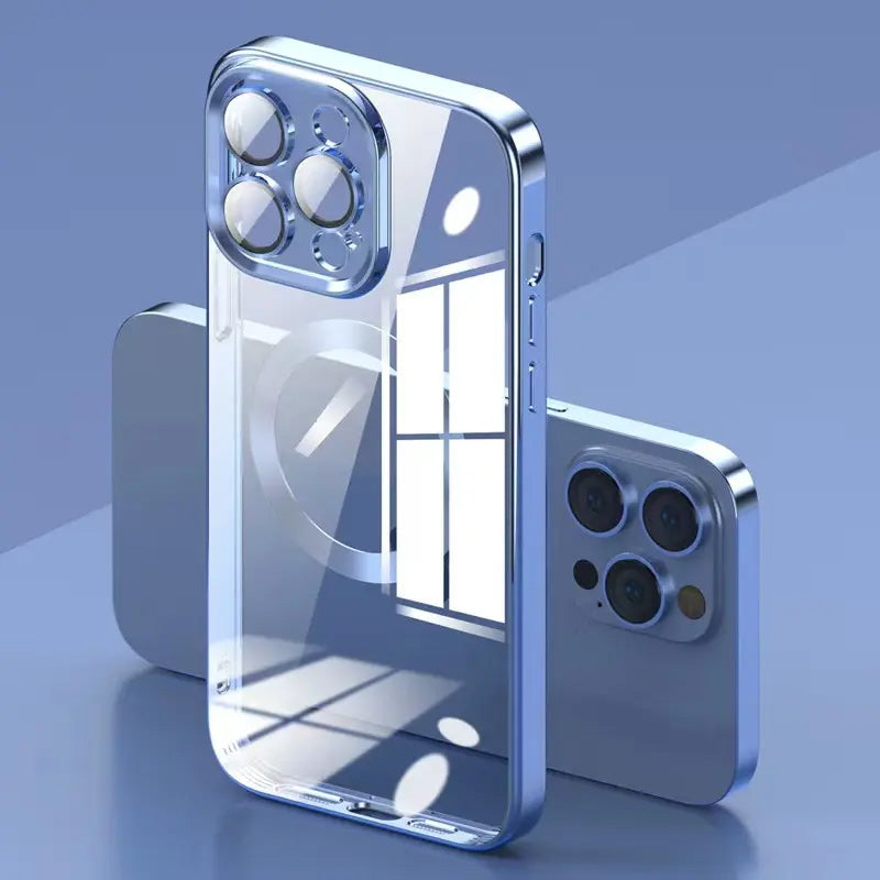 BowLift | Electroplating Wireless Magnetic Charging All-Inclusive Lens Case for iPhone
