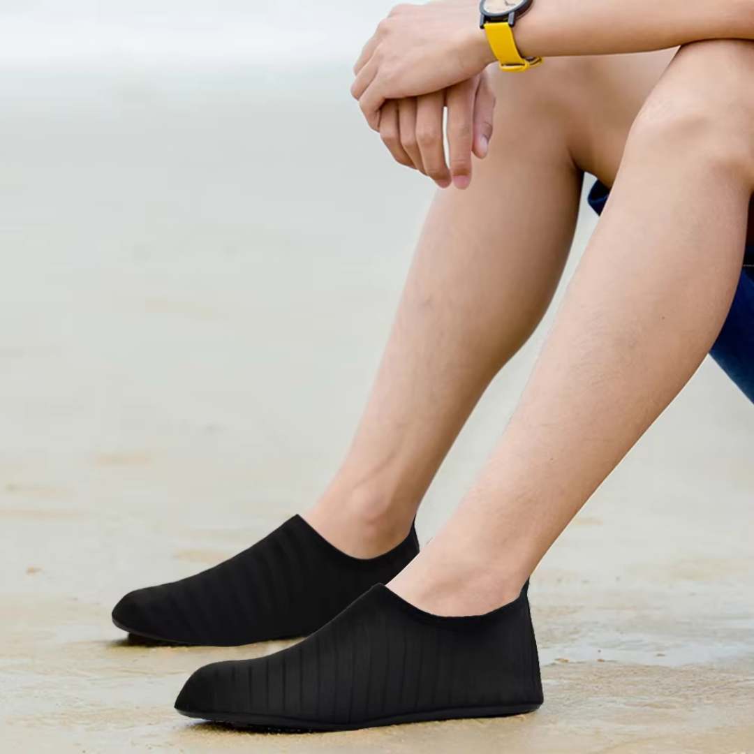 AquaGuard Water-Resistant Swimming Shoes | Lightweight Non-Slip Foot Protection - Beaches - Pools - Water Sports Bowlift