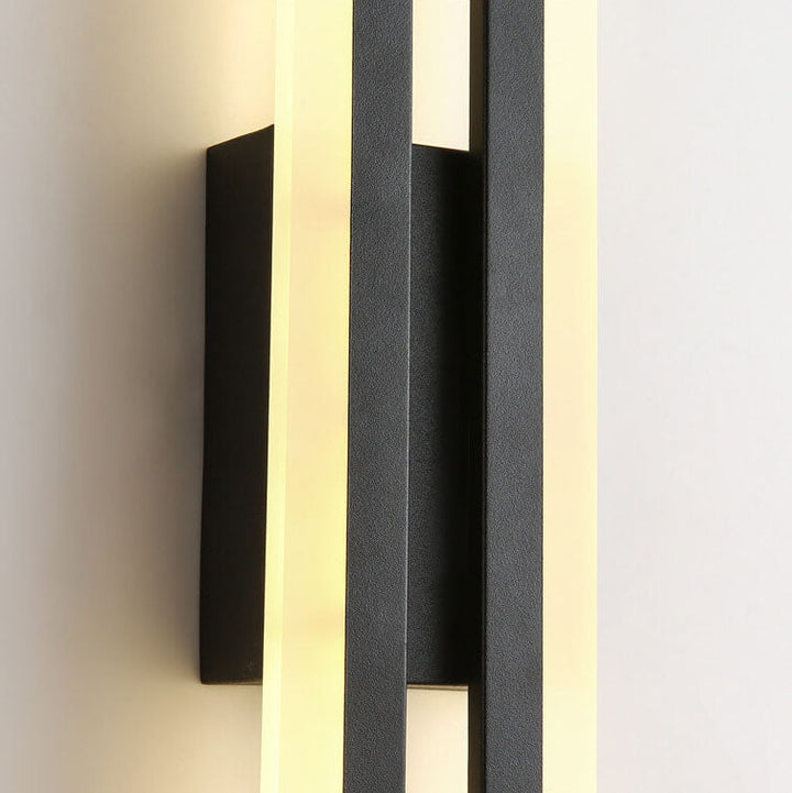 BowLift | LuxLine Modern LED Wall Lamp | Minimalist Design | Iron & Acrylic | Dimmable Light