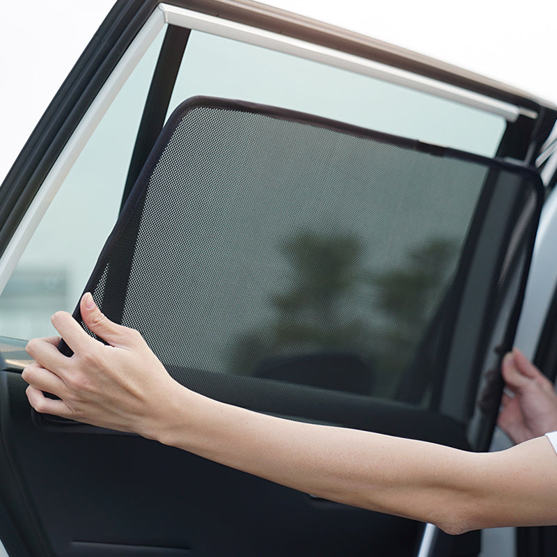 Magnetic holder for car window shade dispenser | Bowlift