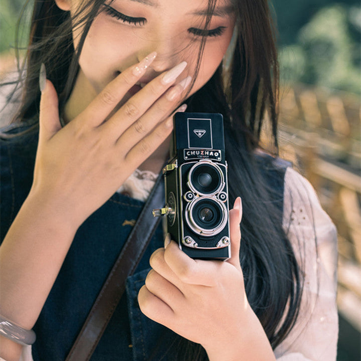 BowLift | Retro HD Twin-Lens Reflex Portable Mini Camera
