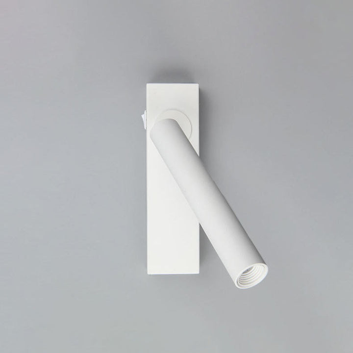 BowLift | LumeFocus Rectangular LED Wall Light | Adjustable Angle | Minimalist Design | Reading Lamp | Warm Light