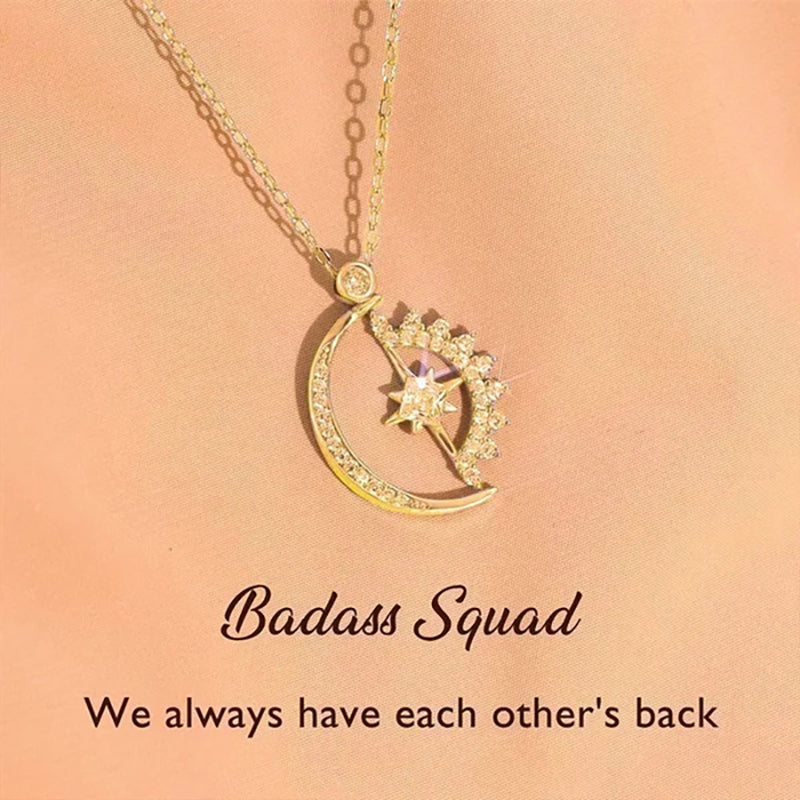 BowLift | Moon And Star Necklace