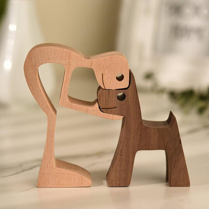 BowLift | Animal Lover Wooden Sculpture Table Decoration