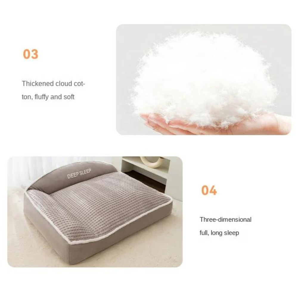 PlushPal • Comfortable Dog Sofa Cushion